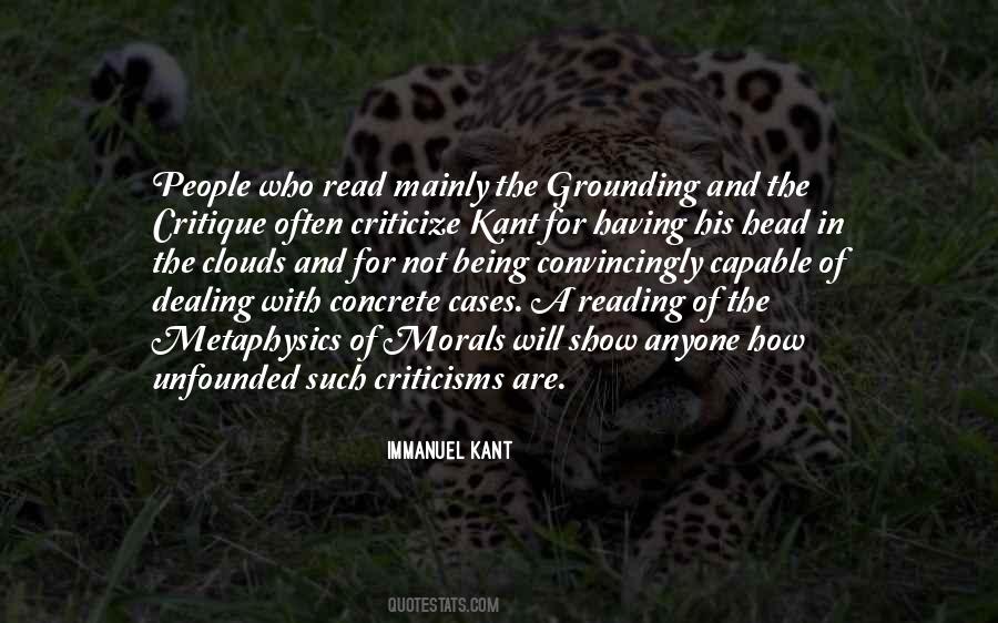 Kant Metaphysics Quotes #731808