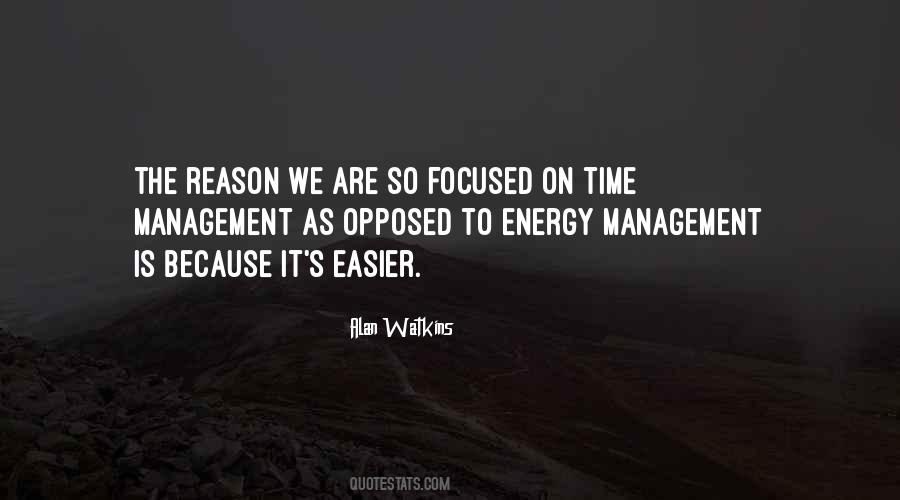 Quotes About Energy Management #93410
