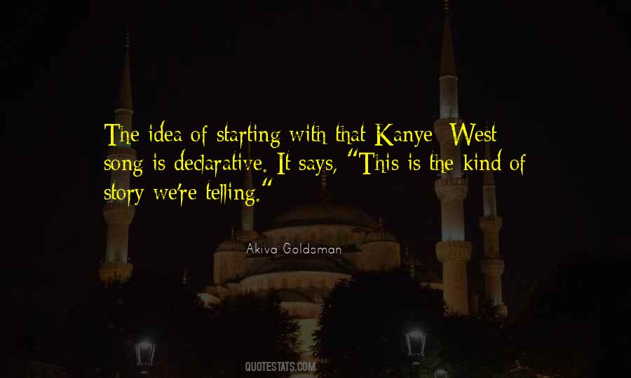 Kanye West Song Quotes #36943