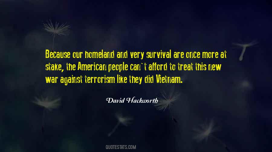 Quotes About Terrorism And War #1054890