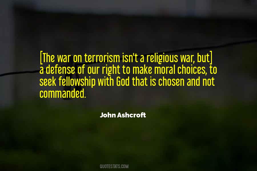 Quotes About Terrorism And War #330576
