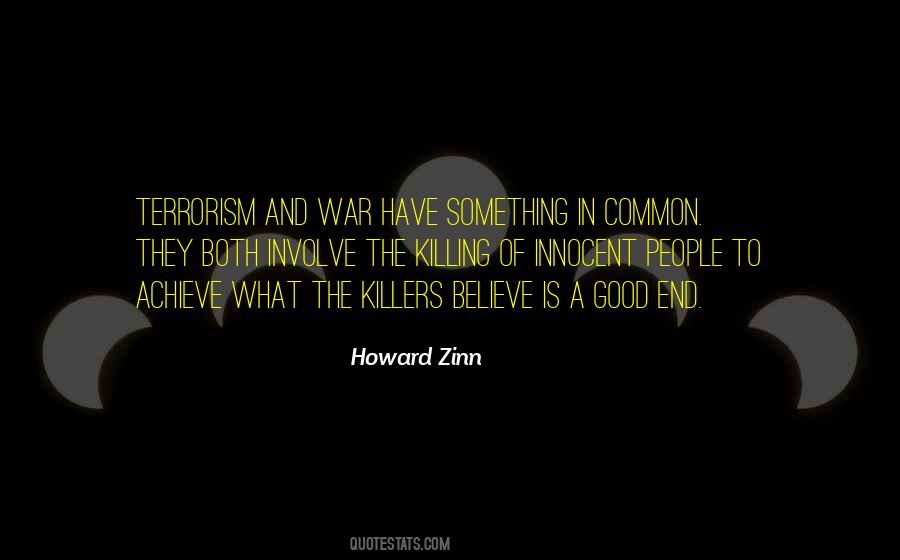 Quotes About Terrorism And War #376364