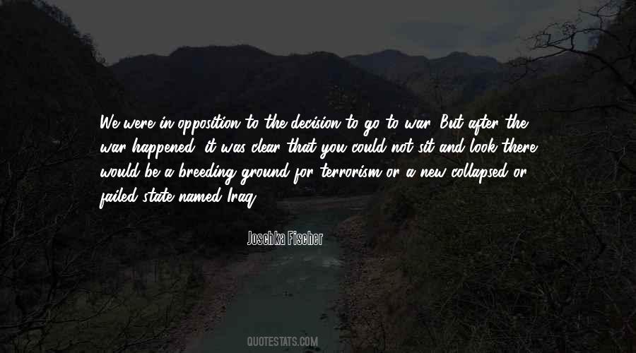 Quotes About Terrorism And War #492167