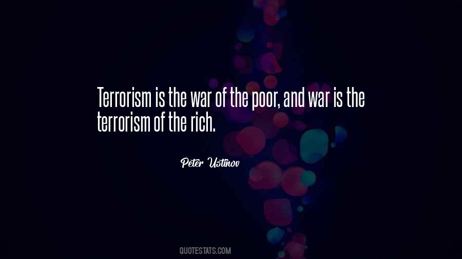 Quotes About Terrorism And War #684225