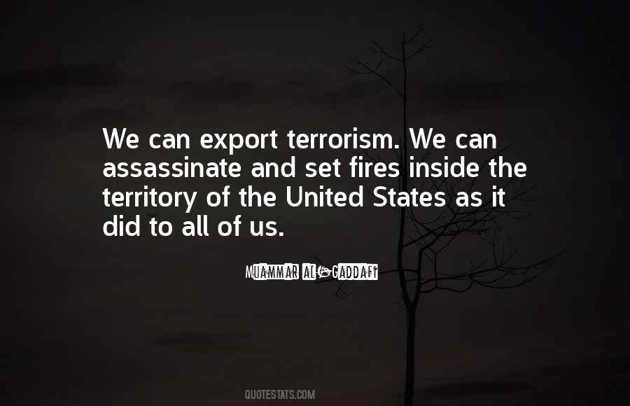 Quotes About Terrorism And War #833003