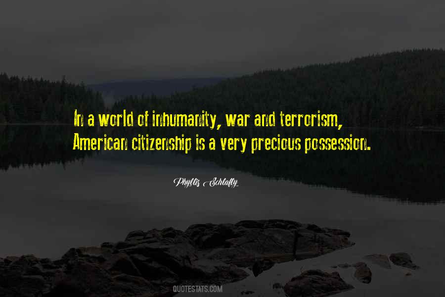 Quotes About Terrorism And War #841140