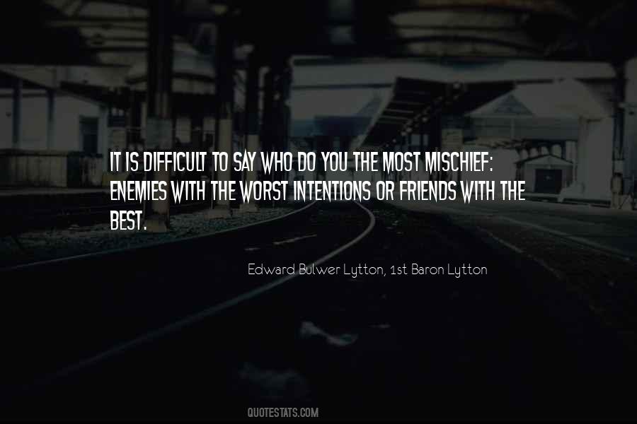 Quotes About Enemy Friendship #621848