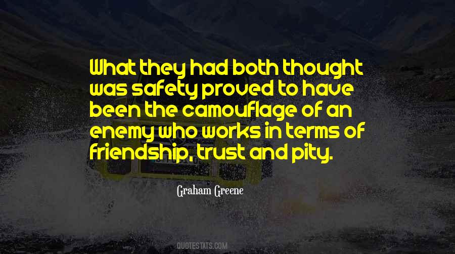 Quotes About Enemy Friendship #956345