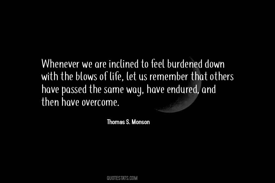 Quotes About Endured #1219834