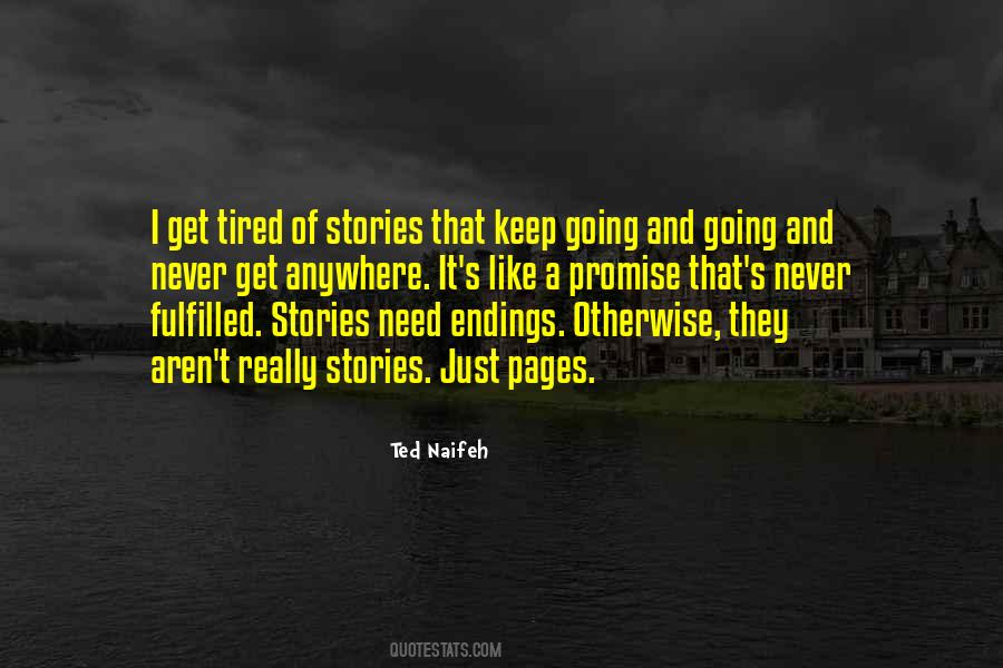 Quotes About Endings Of Stories #1322995