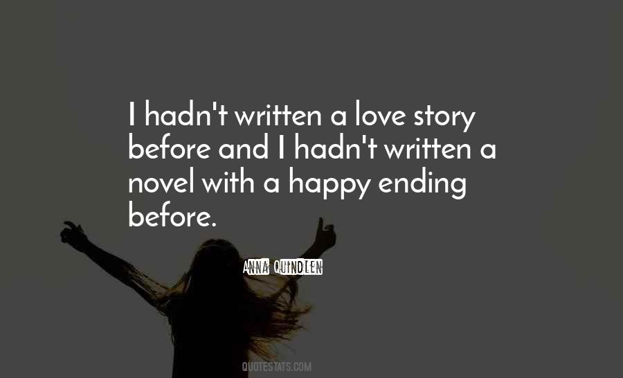 Quotes About Endings Of Stories #1325190