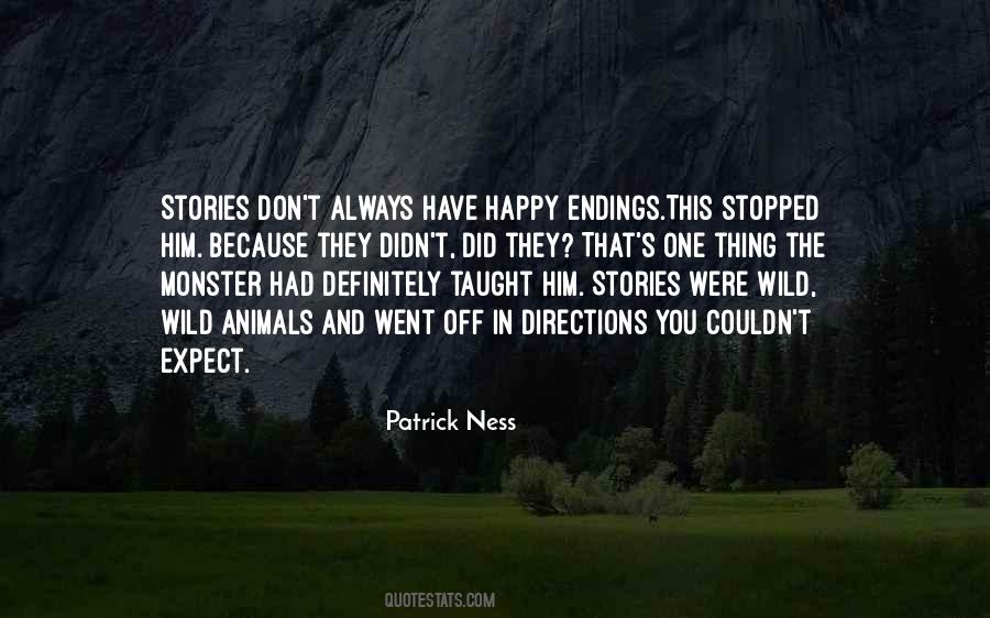 Quotes About Endings Of Stories #1469796