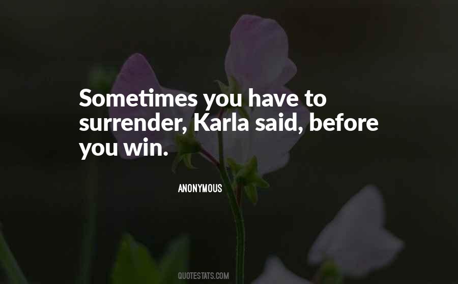 Karla Quotes #56658