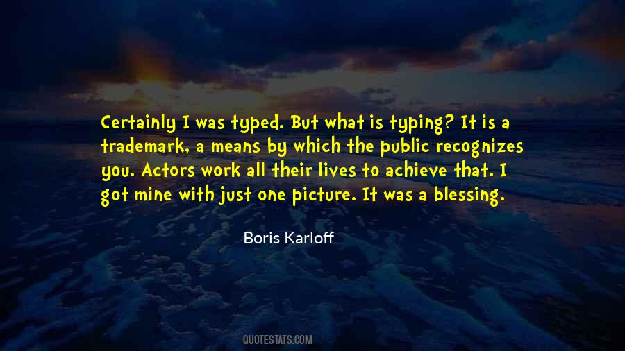 Karloff Quotes #966953