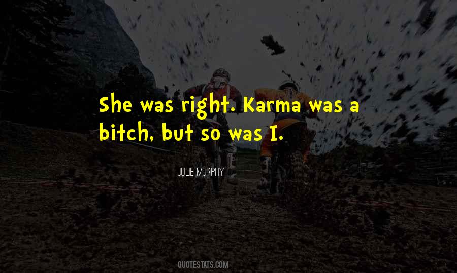 Karma Vs Revenge Quotes #1646951