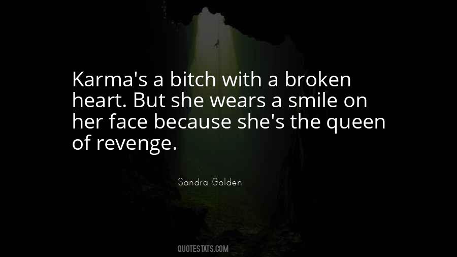 Karma Vs Revenge Quotes #242288