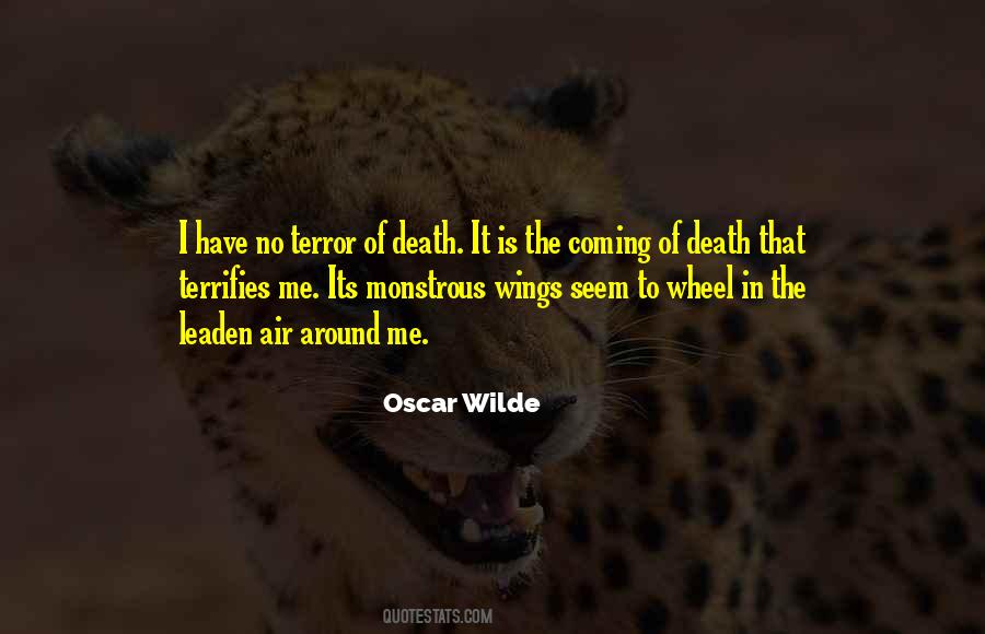 Quotes About Terrifies #1501766