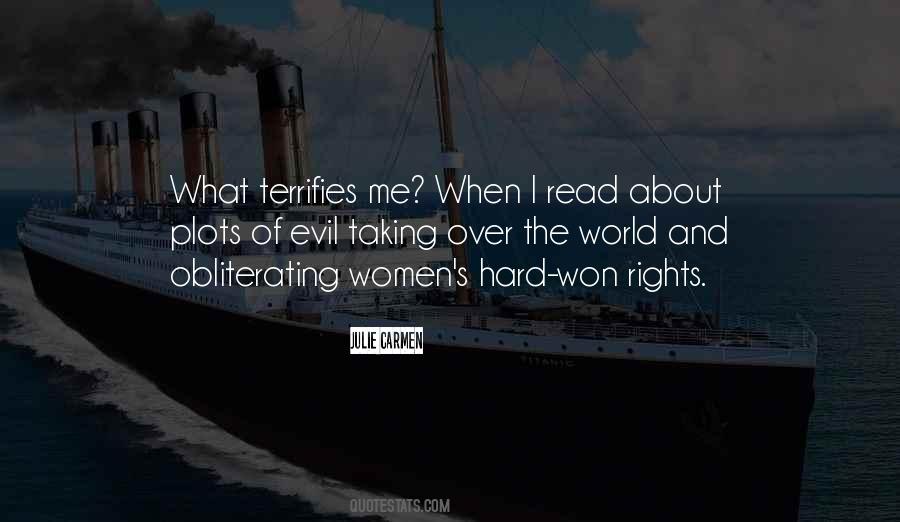 Quotes About Terrifies #1712621