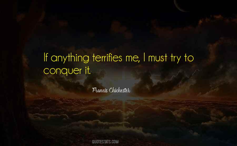 Quotes About Terrifies #626678
