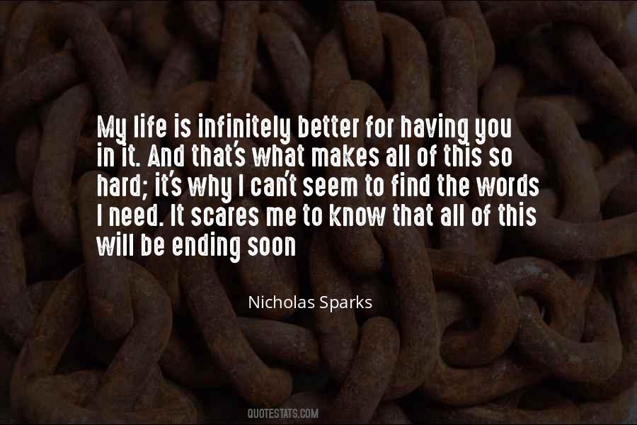 Quotes About Ending Life #198709