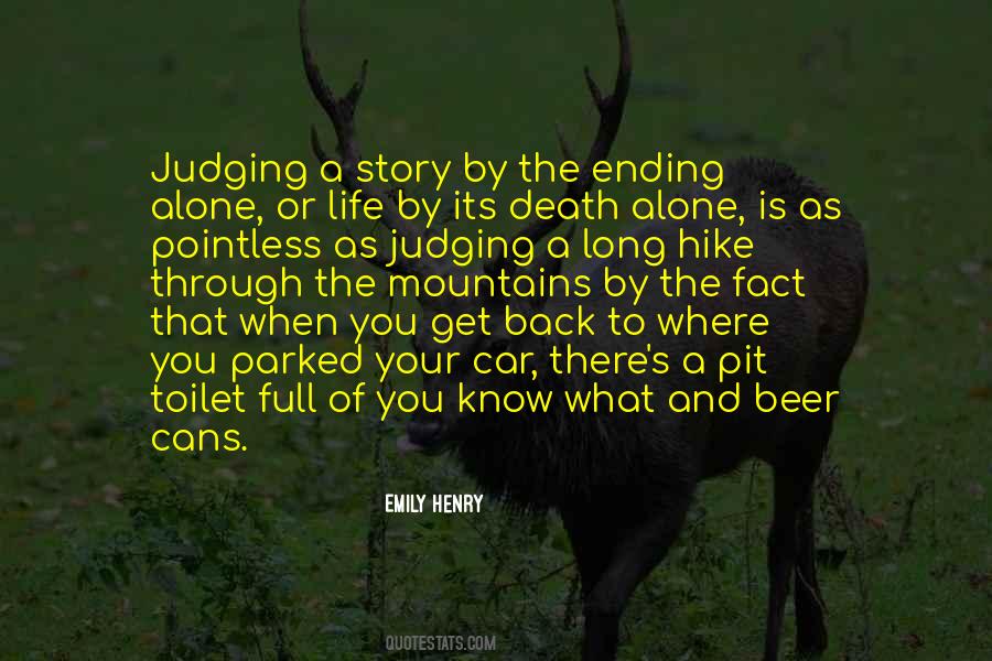 Quotes About Ending Life #295152