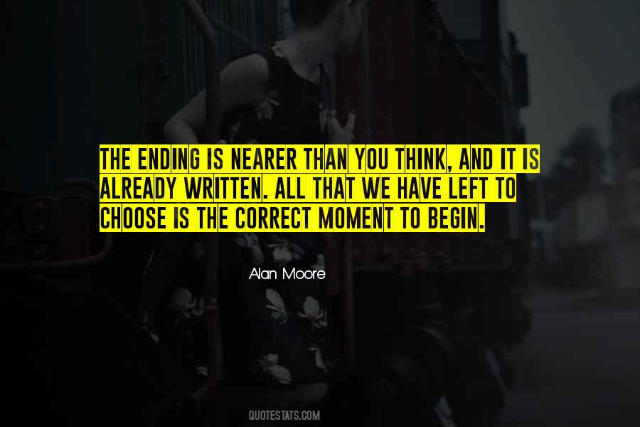 Quotes About Ending And Beginning #1357068