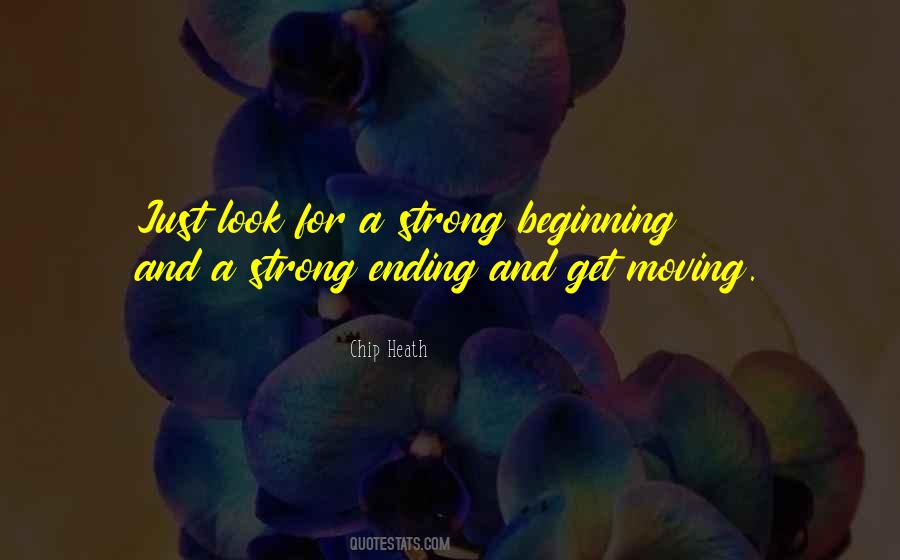 Quotes About Ending And Beginning #405880