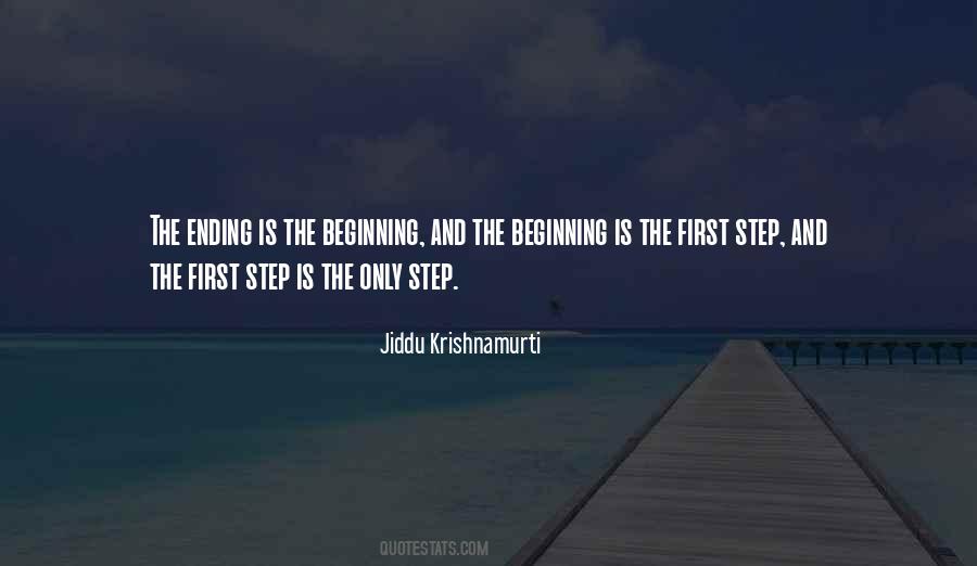 Quotes About Ending And Beginning #614943