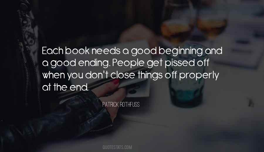 Quotes About Ending And Beginning #687033