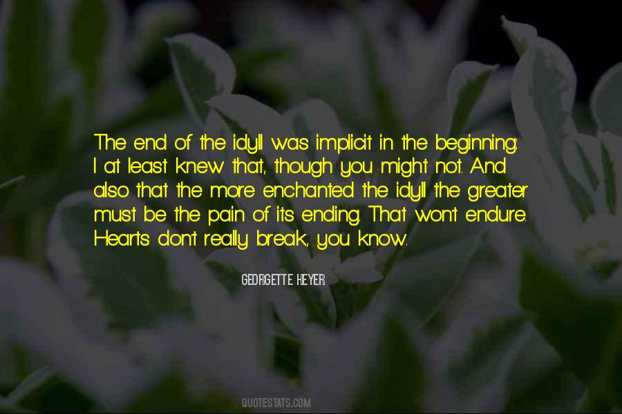 Quotes About Ending And Beginning #81562