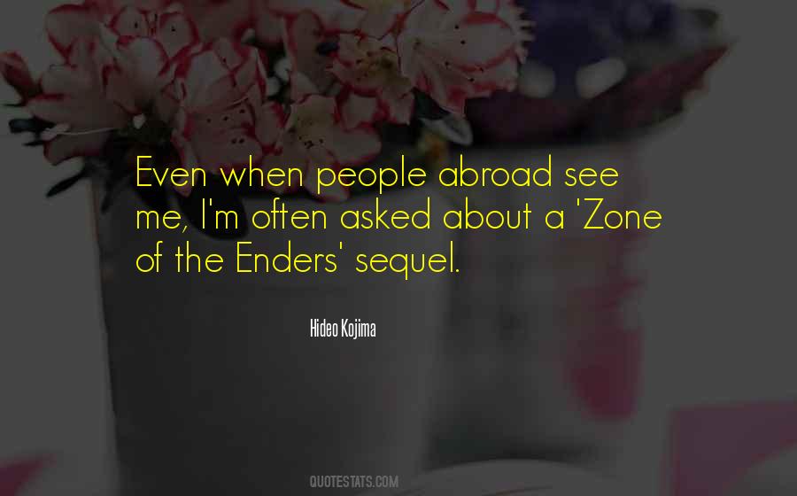 Quotes About Enders #507246