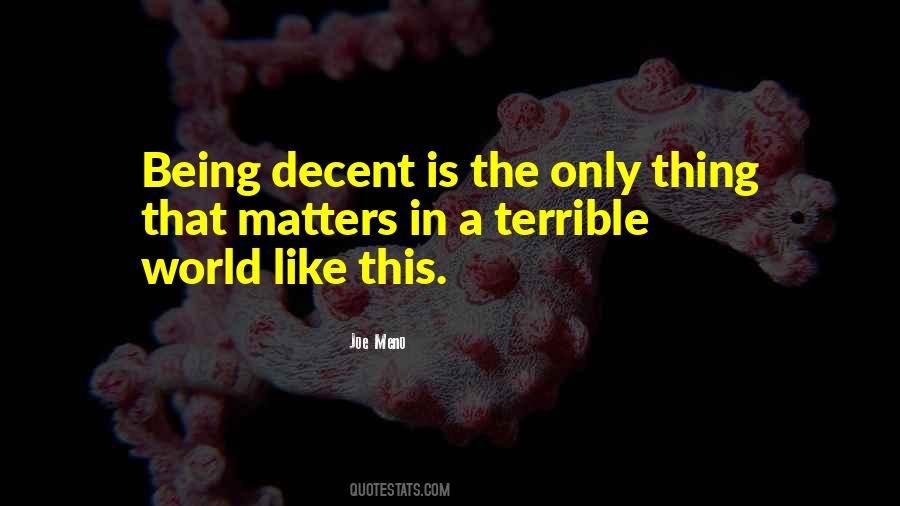Quotes About Terrible World #170115