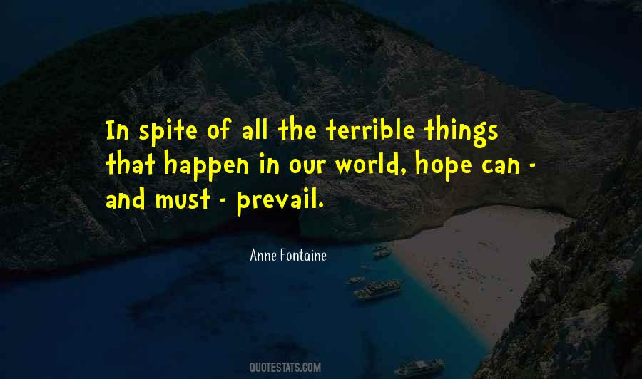 Quotes About Terrible World #528037