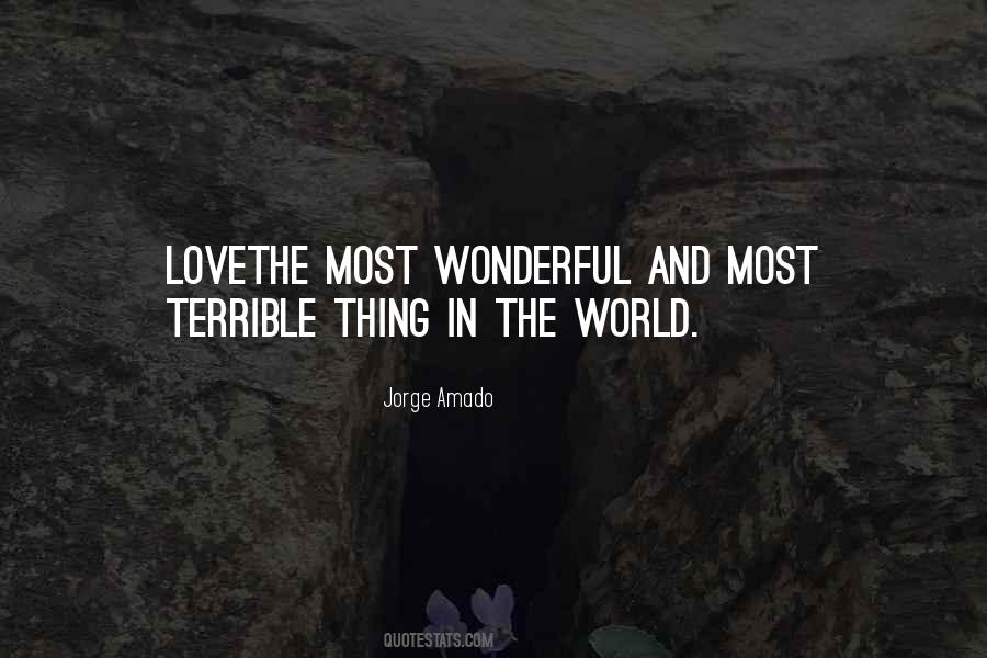 Quotes About Terrible World #56976