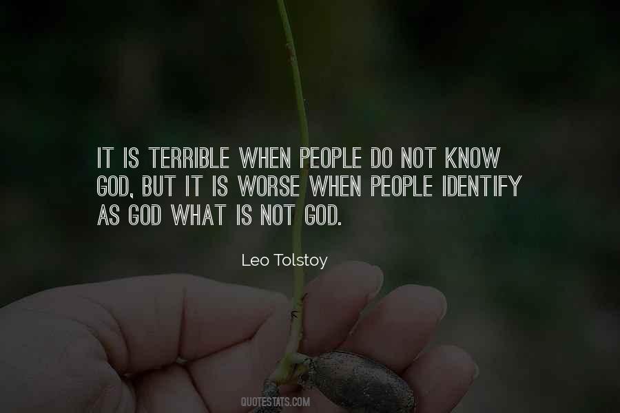 Quotes About Terrible People #130173