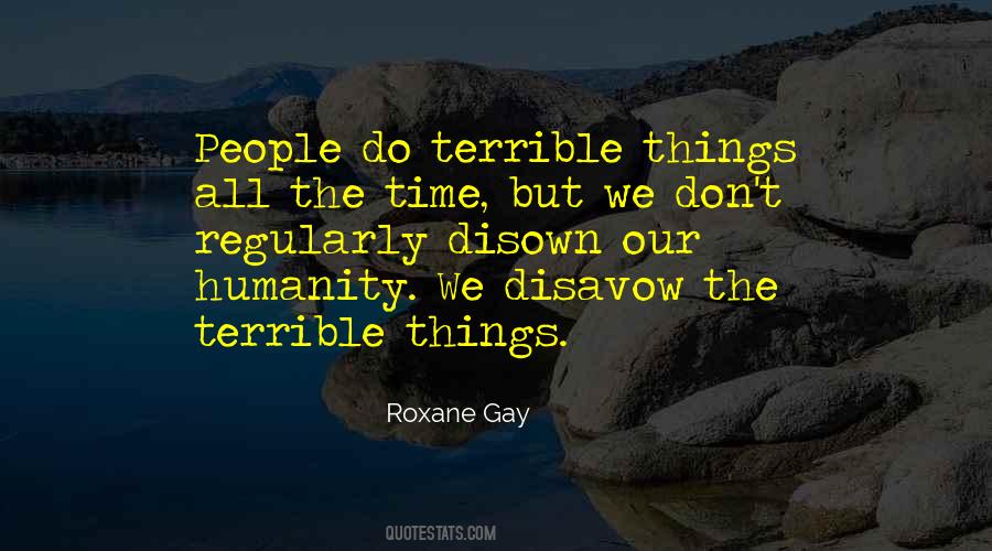 Quotes About Terrible People #226438