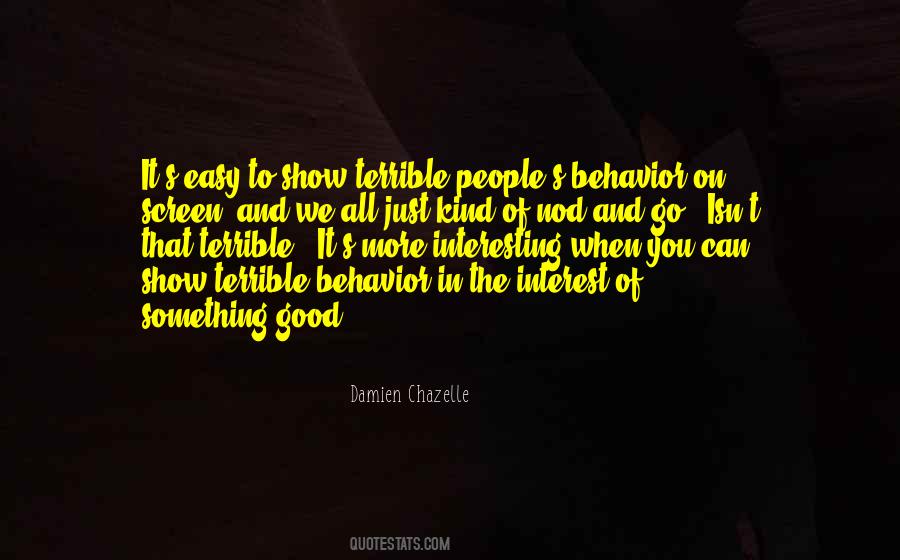 Quotes About Terrible People #858666