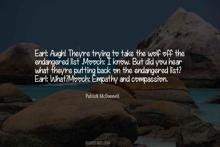 Quotes About Endangered Animals #764397