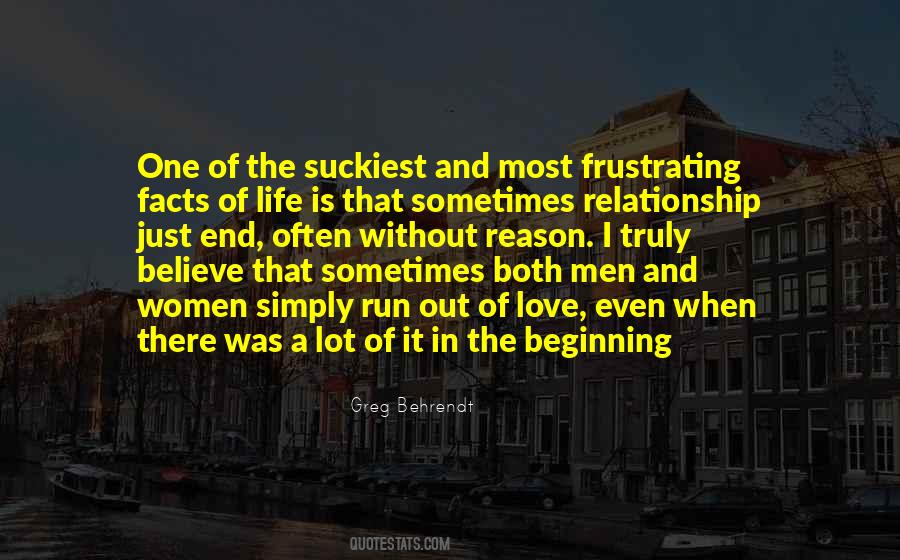 Quotes About End Of A Relationship #1343373