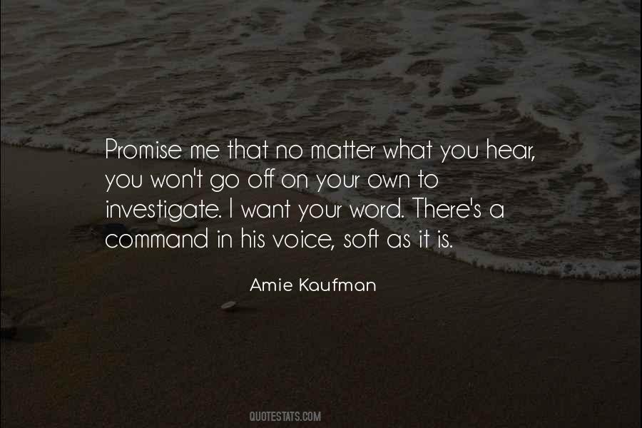 Kaufman Quotes #151163