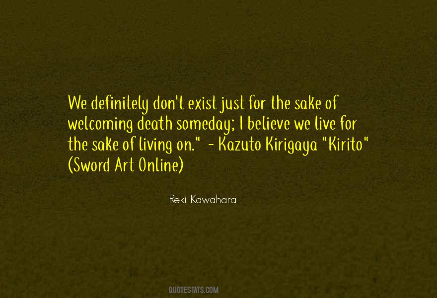 Kazuto Kirigaya Quotes #337502