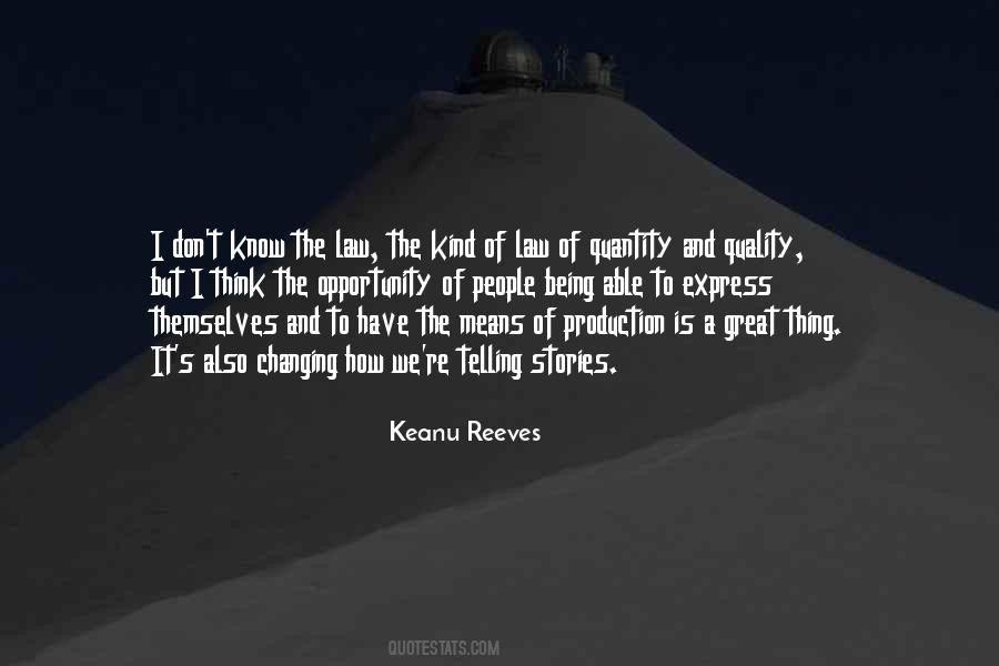 Keanu Quotes #817625