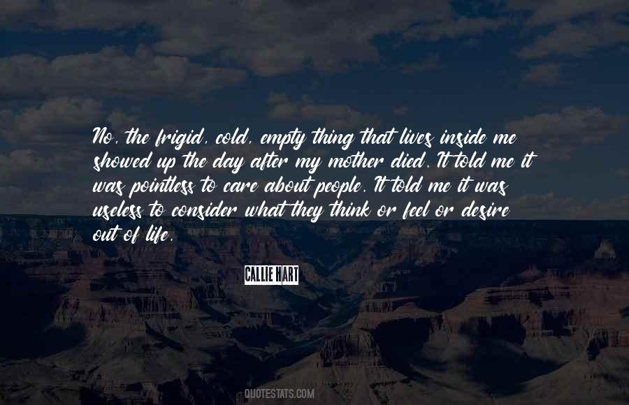 Quotes About Empty People #233034