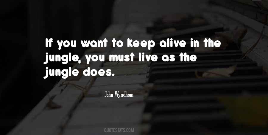 Keep Alive Quotes #1558753