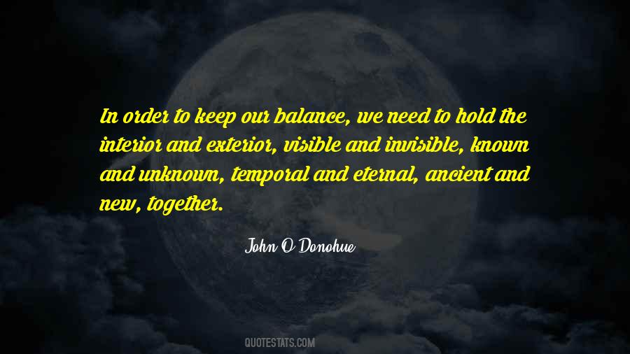 Keep Balance Quotes #1031880