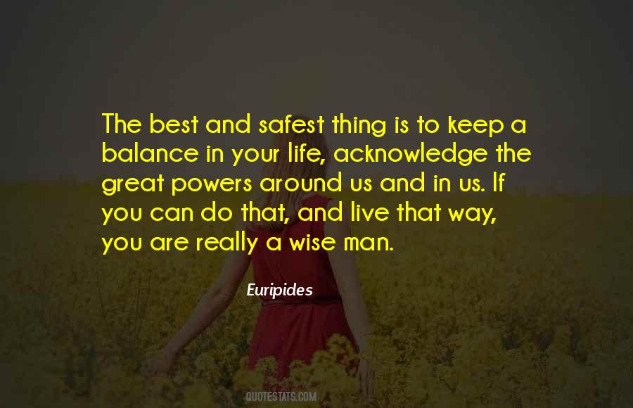 Keep Balance Quotes #1260262