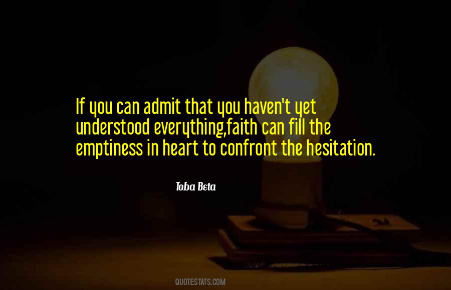 Quotes About Emptiness In Your Heart #466059