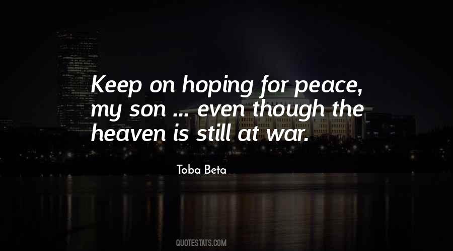 Keep Hoping Quotes #615640