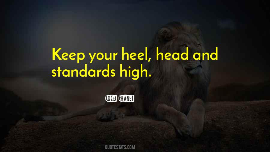 Keep My Head High Quotes #339329