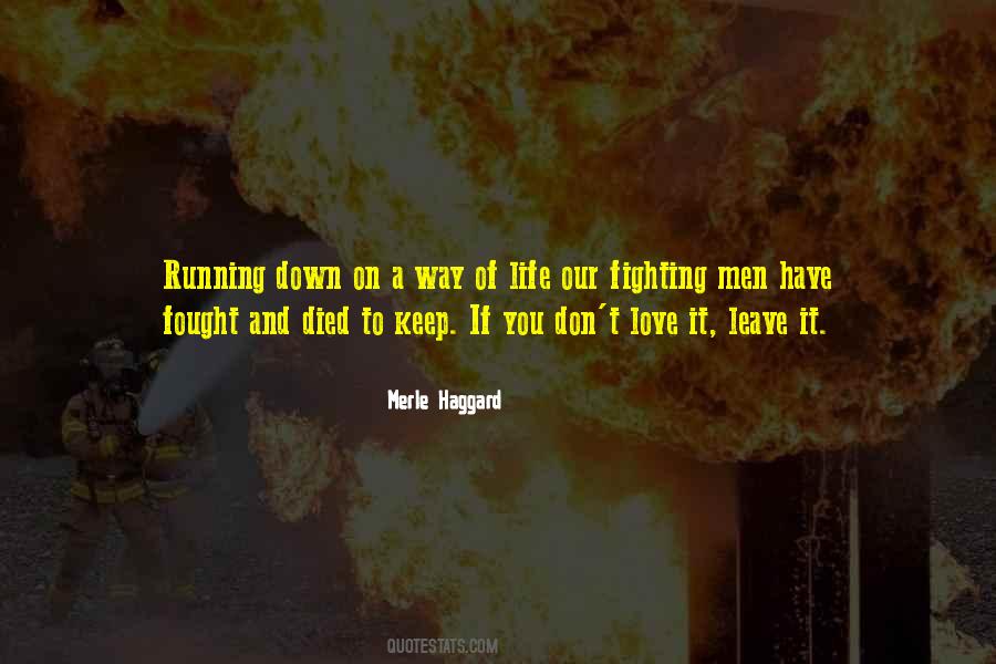 Keep On Fighting Quotes #1534239